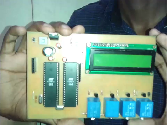 Prototype of 8051 Microcontroller based device for Smart Home