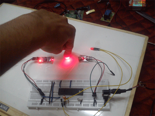 Prototype of 8051 Microcontroller based Laser Security System