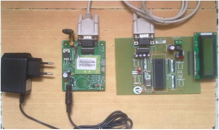 Prototype of 8051 Microcontroller based Wireless Notice Board