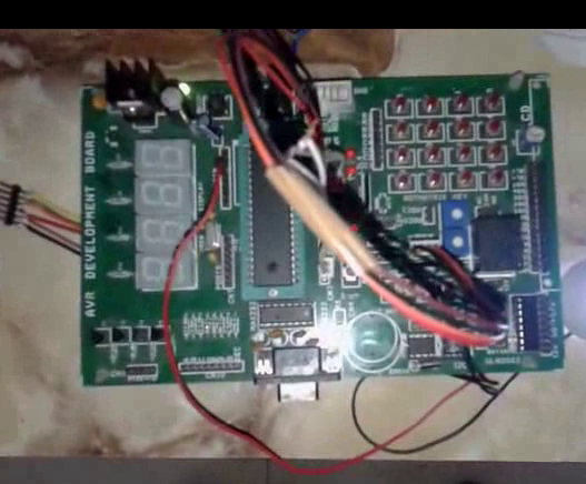 Prototype of AVR ATMega32 based LED Bulb Controller