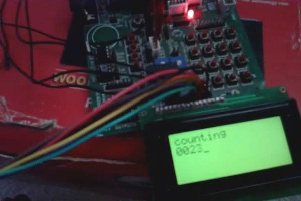 Prototype of AVR ATMega32 based Timer for switching AC appliances ON or OFF