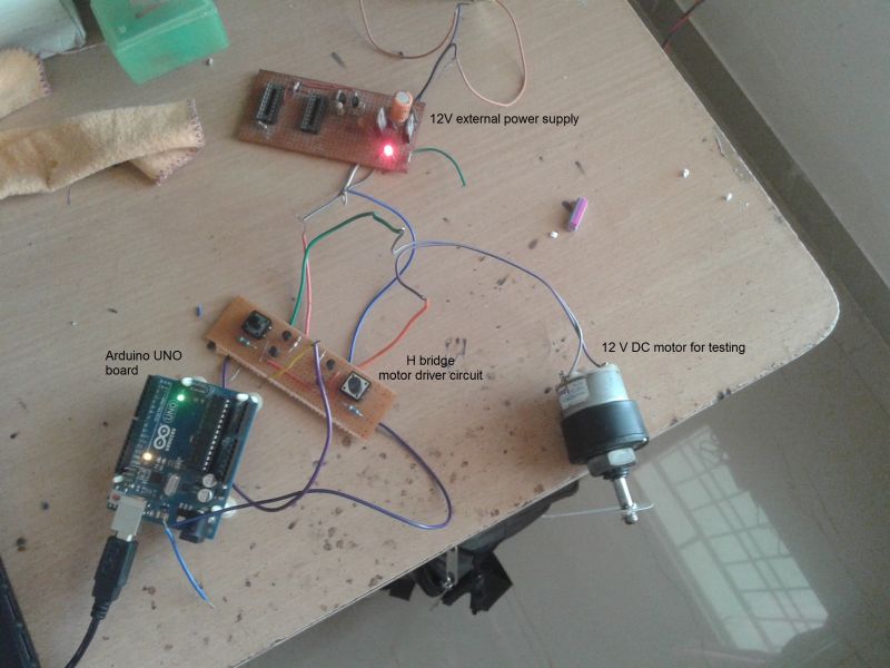 Prototype of Arduino based DC Motor Controller Prototype of Arduino based DC Motor Controller