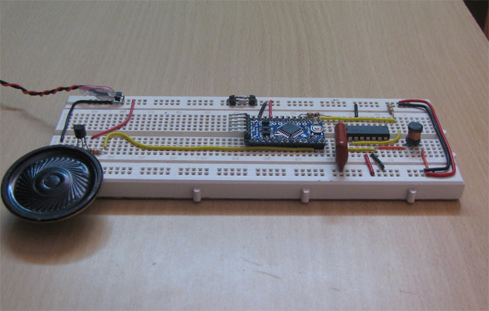 Prototype of Arduino based Metal Detector