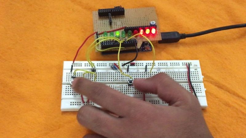 Prototype of Arduino based Ping Pong Game