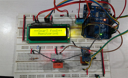 Prototype of Arduino Based Smart IoT Food Quality Monitoring System