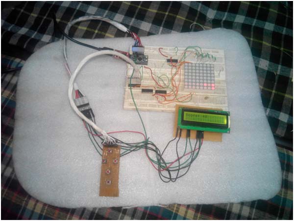 Prototype of Arduino based Snake Game