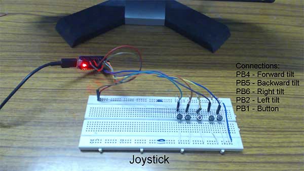 Prototype of Arduino Based USB Joystick and Gamepad