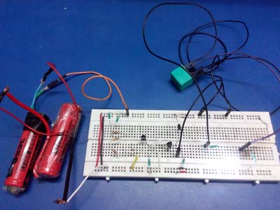 Prototype of Battery Over Discharging Protector 