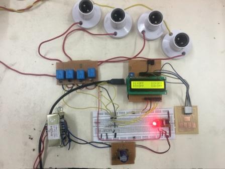 Prototype of Capacitive Touch Controlled Home Automation System 