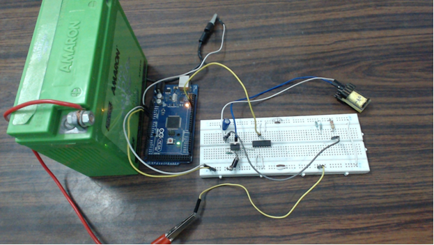 Prototype of Open Loop Buck Converter Designed on a Breadboard