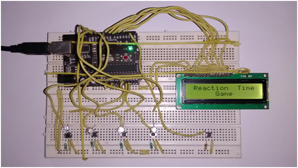 Prototype of Reaction Time Game based on External Interrupts of Arduino Uno