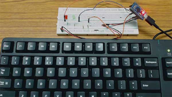 Prototype of USB Controlled AVR GPIO Pins