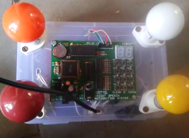 Prototype of Voice controlled Home Automation System