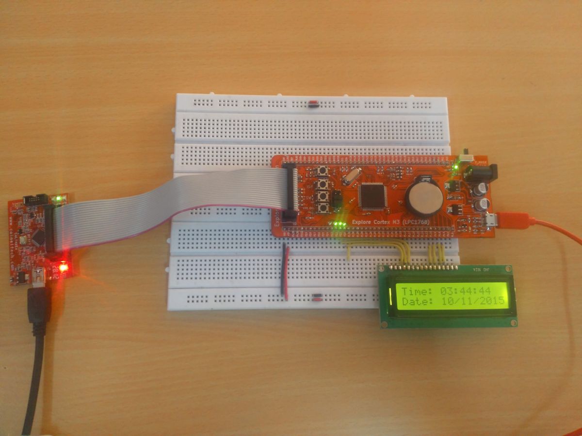 RTC Programming in LPC1768 Prototype RTC Programming in LPC1768 Prototype