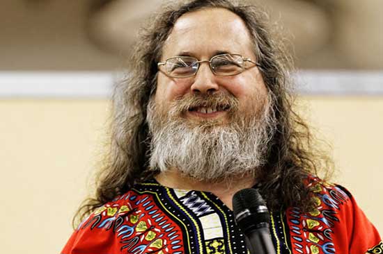 Richard Stallman, Famous Hacker and Founder of Free Software Foundation