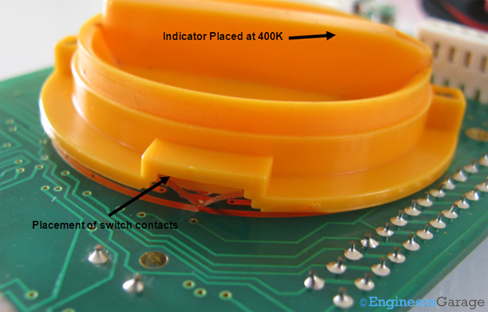 Rotary Switch Positioning on PCB