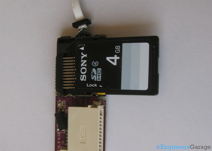 SD Card Slot SD Card Slot