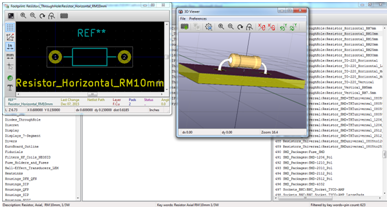 Screenshot of Associating Components with Footprints in KIcad Screenshot of Associating Components with Footprints in KIcad