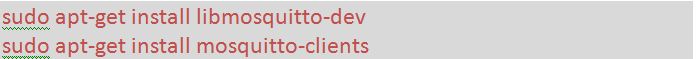 Screenshot of Command to Install Mosquitto Clients