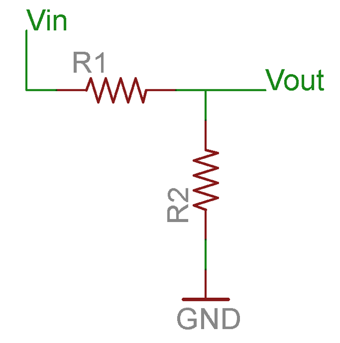 Simplified Circuit Diagram of Gas Concentration Reader