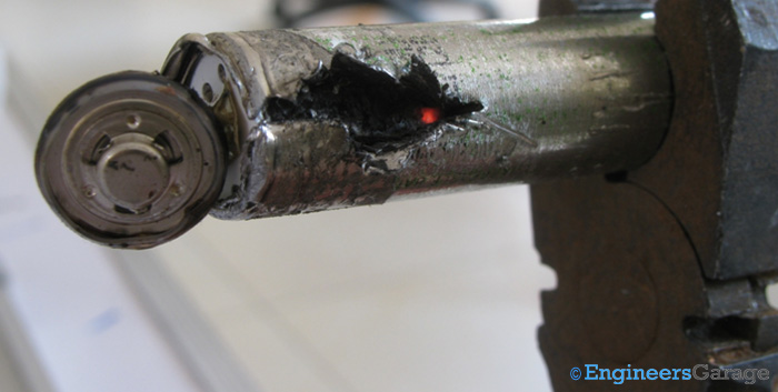 Spark in Cell Due to Chemical Reactions Spark in Cell Due to Chemical Reactions