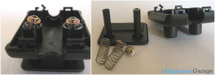 Spring-Loaded Screw Mechanism of Laptop