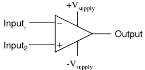 Symbol of Operational Amplifier Symbol of Operational Amplifier