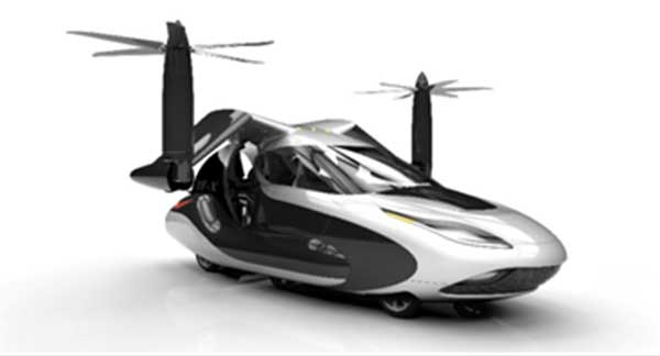 What Powers flying car