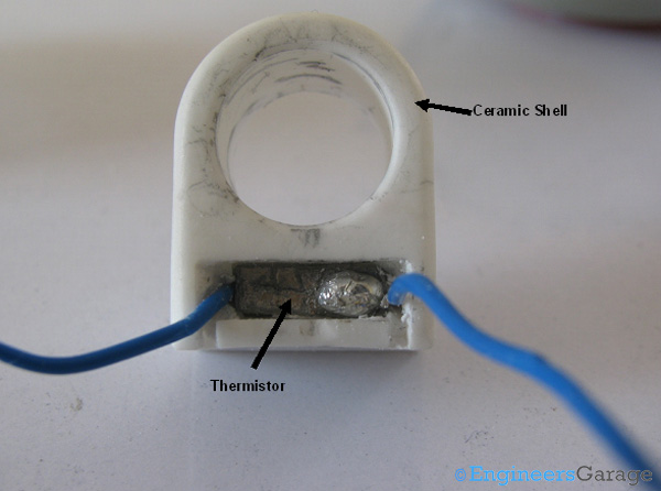 Thermistor and Ceramic Shell of Heating Element