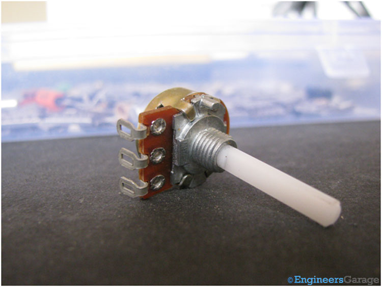 Three Terminals of a Potentiometer