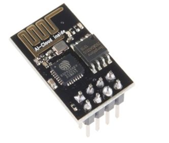 Typical Image of ESP8266 ESP-01 Wi-Fi Modem Typical Image of ESP8266 ESP-01 Wi-Fi Modem