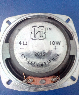 Typical Image of 10 Watt 4 Ohms Speaker