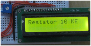 Typical Image of character LCD