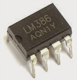 Typical Image of LM386 Audio Power Amplifier IC