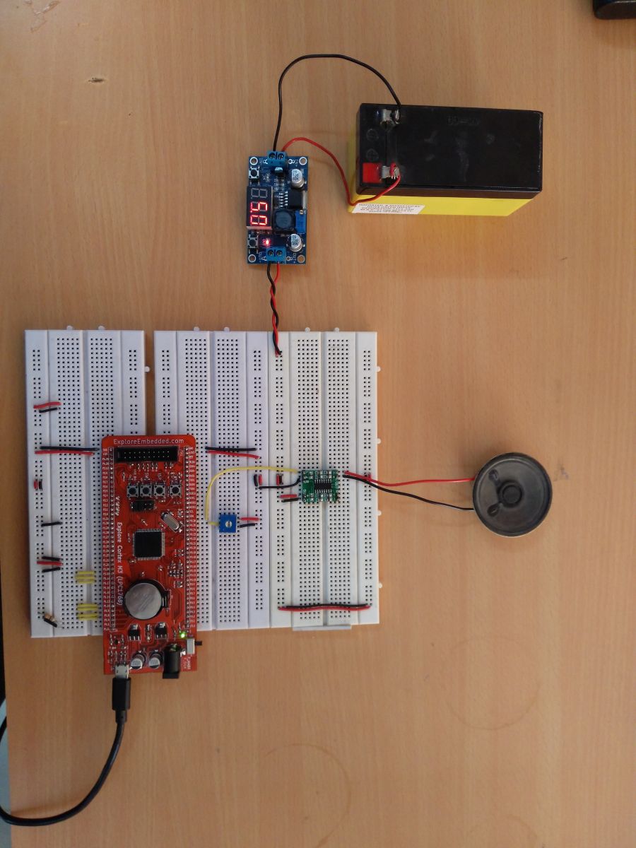 USB Audio Using LPC1768 Prototype