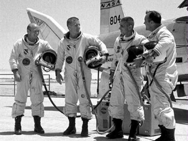 An aircraft crew wearing Flight Suits