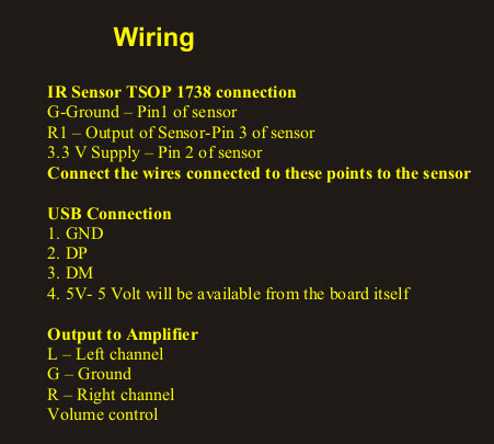 FM Wiring