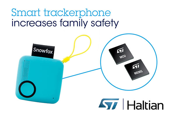 STMicrolectronics’ Chips Inside Haltian’s Trackerphone Ensure Safety of Children and Seniors