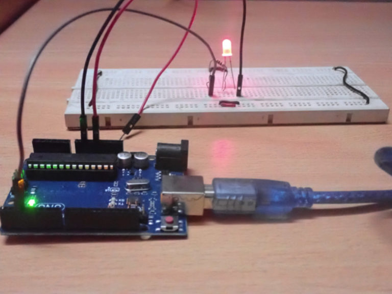 LED driver using digital output from Arduino UNO’s GPIO