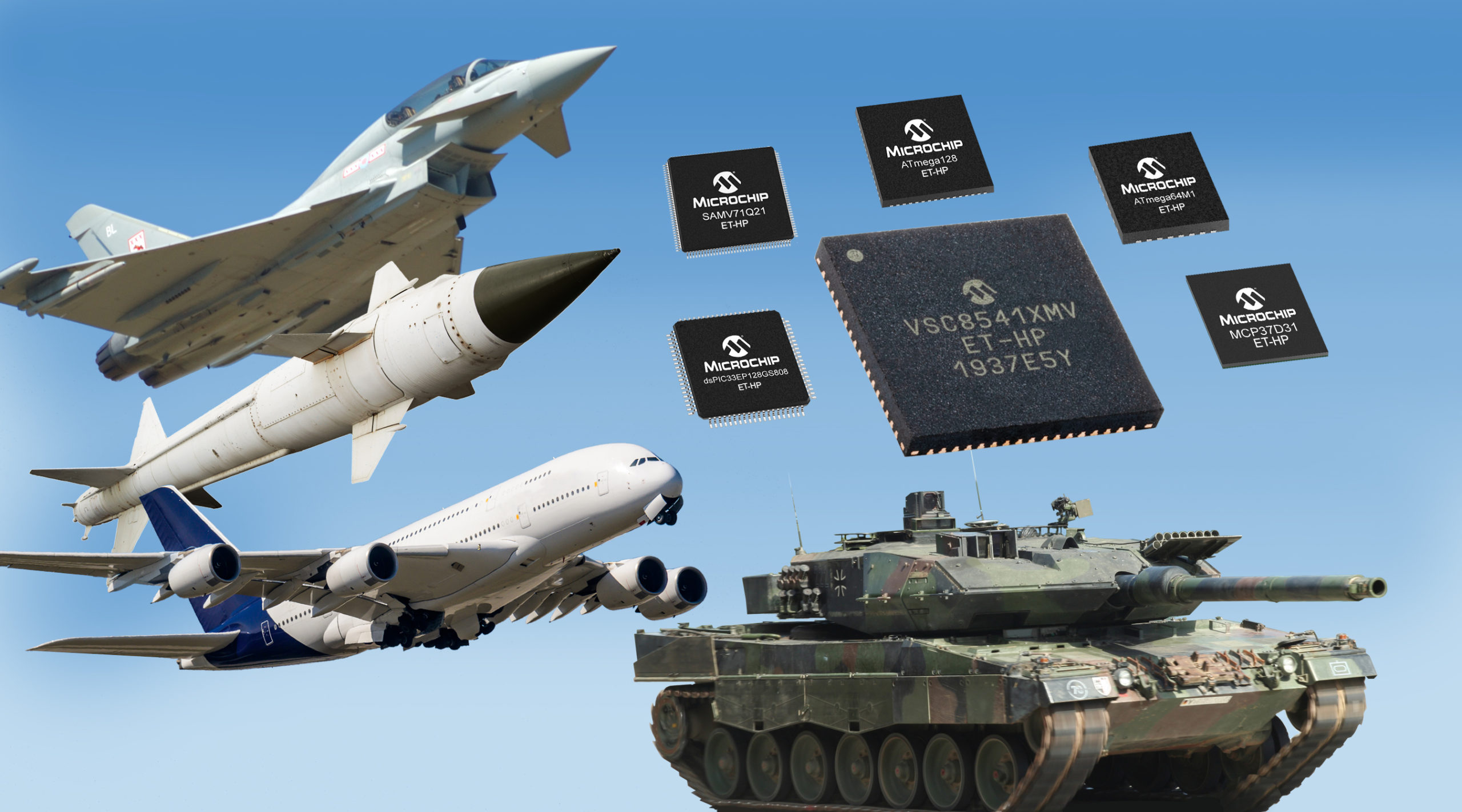 Microchip offers extendedtemperature transceiver for aerospace