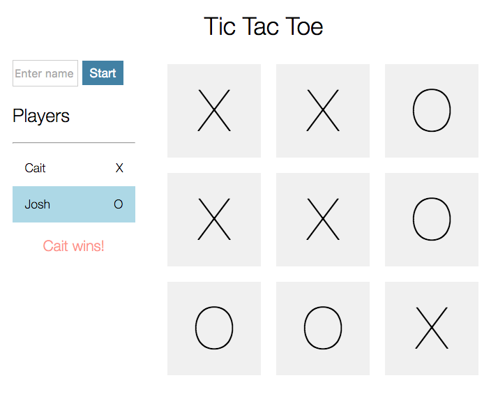 Tic Tac Toe Online Multiplayer Game Build With React