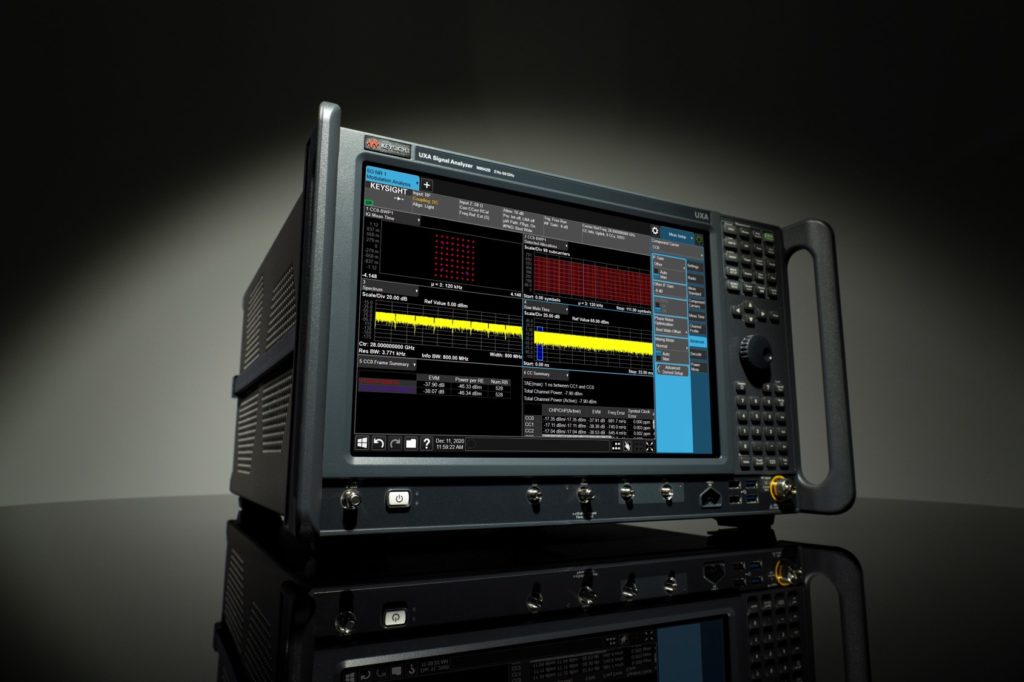 New Keysight signal analyzer tests millimeterwave 5G innovations
