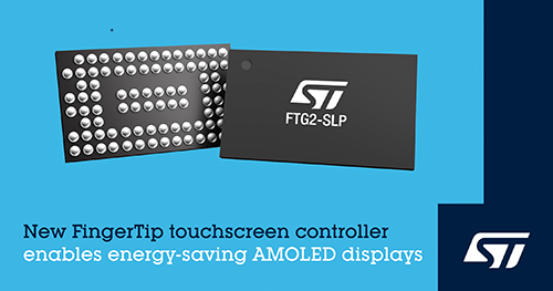 STMicroelectronics' new touchscreen controller for smartphones enables ...