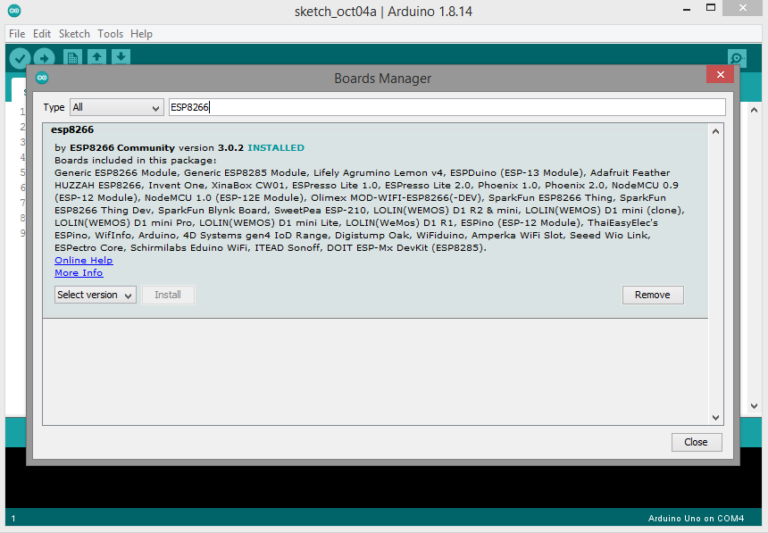 Getting started with ESP8266 and ESP32 on Arduino IDE