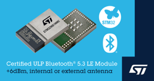 STMicroelectronics offers certified Bluetooth LE microcontrollers