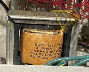 Leaking AC transformer