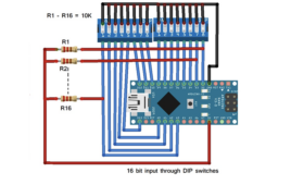 How to turn Arduino into 16-bit IO port