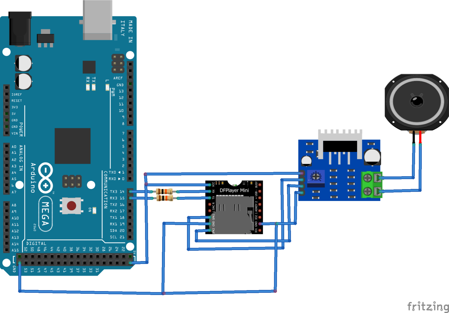 How to play MP3 files on Arduino using the DFPlayer Mini or the MP3-TF-16P