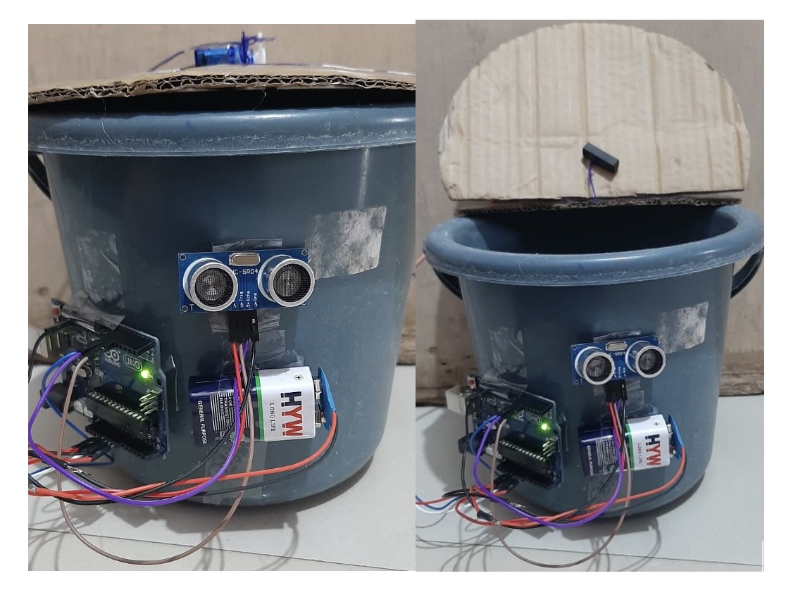 How to make a smart dustbin using Arduino?