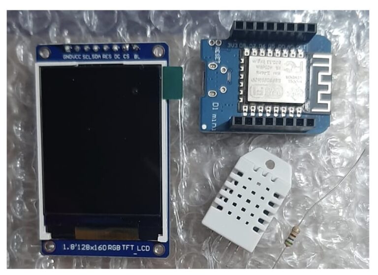 Build a smart clock that measures temperature and humidity